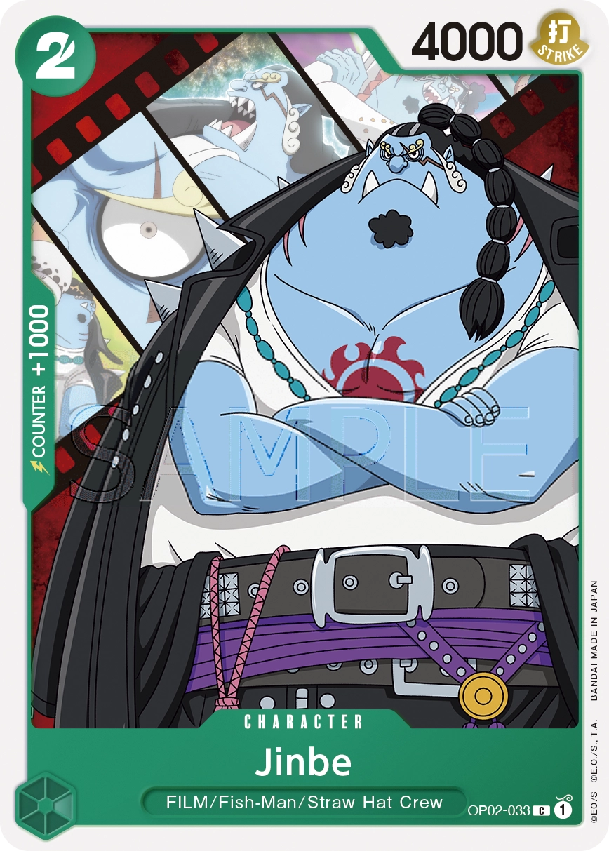 Carta Jinbe (OP02-033)