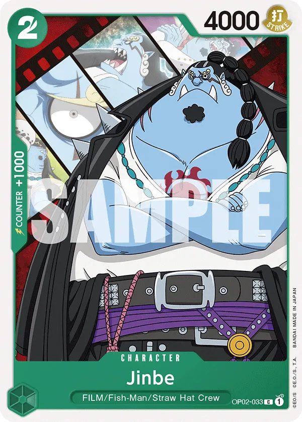 Carta Jinbe (OP02-033)