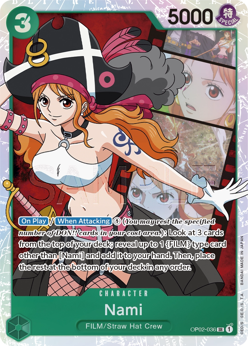 Carta Nami (OP02-036)