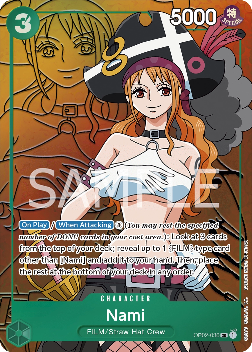 Carta Nami (OP02-036)