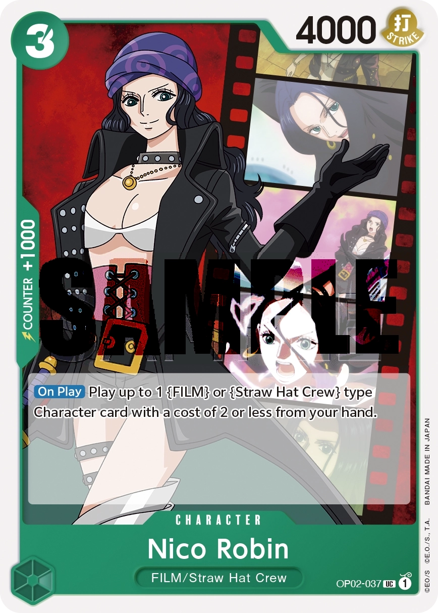 Carta Nico Robin (OP02-037)