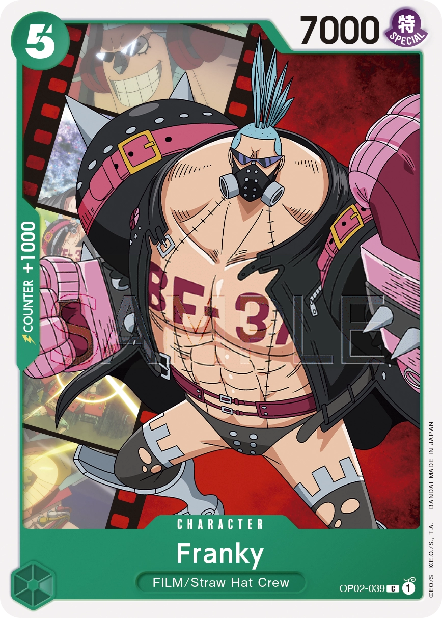 Carta Franky (OP02-039)