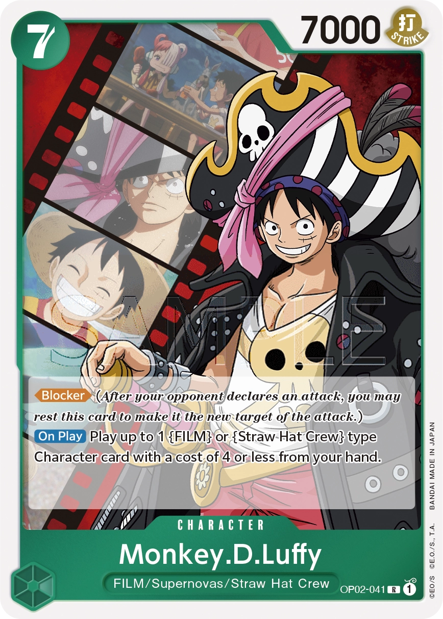 Carta Monkey.D.Luffy (OP02-041)