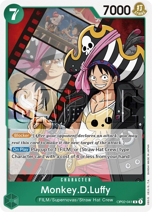Carta Monkey.D.Luffy (OP02-041)