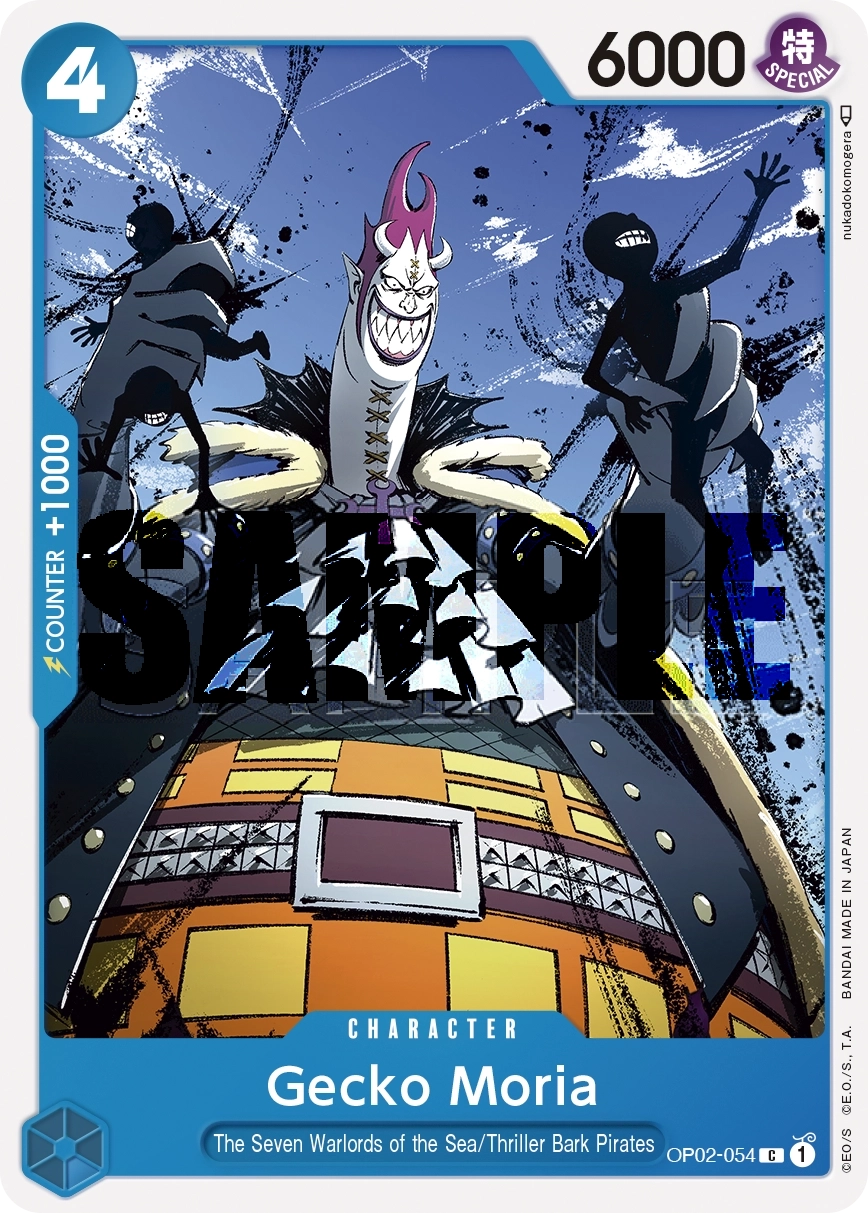 Carta Gecko Moria (OP02-054)