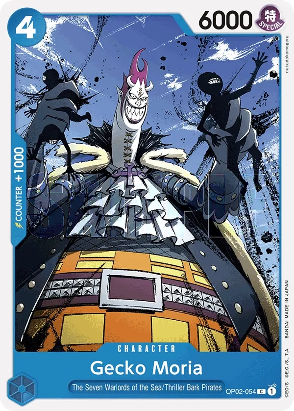 Carta Gecko Moria (OP02-054)