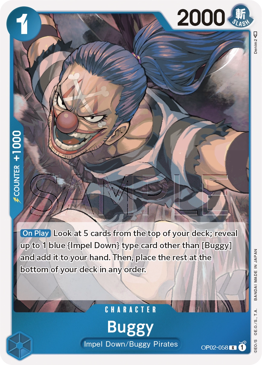 Carta Buggy (OP02-058)