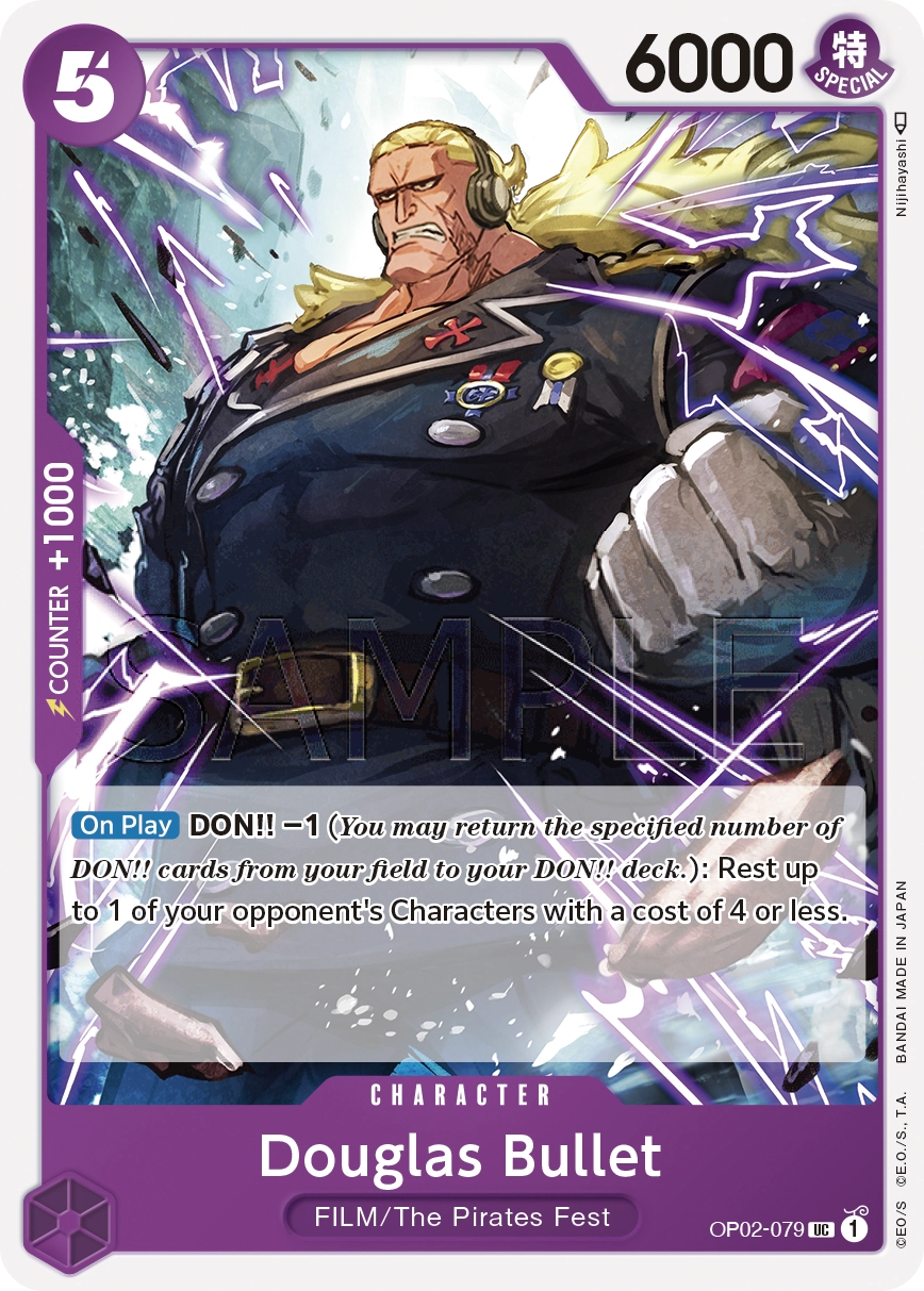Carta Douglas Bullet (OP02-079)