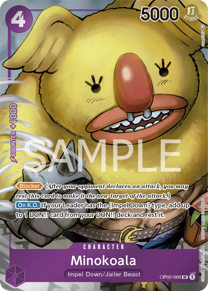 Carta Minokoala (OP02-086)