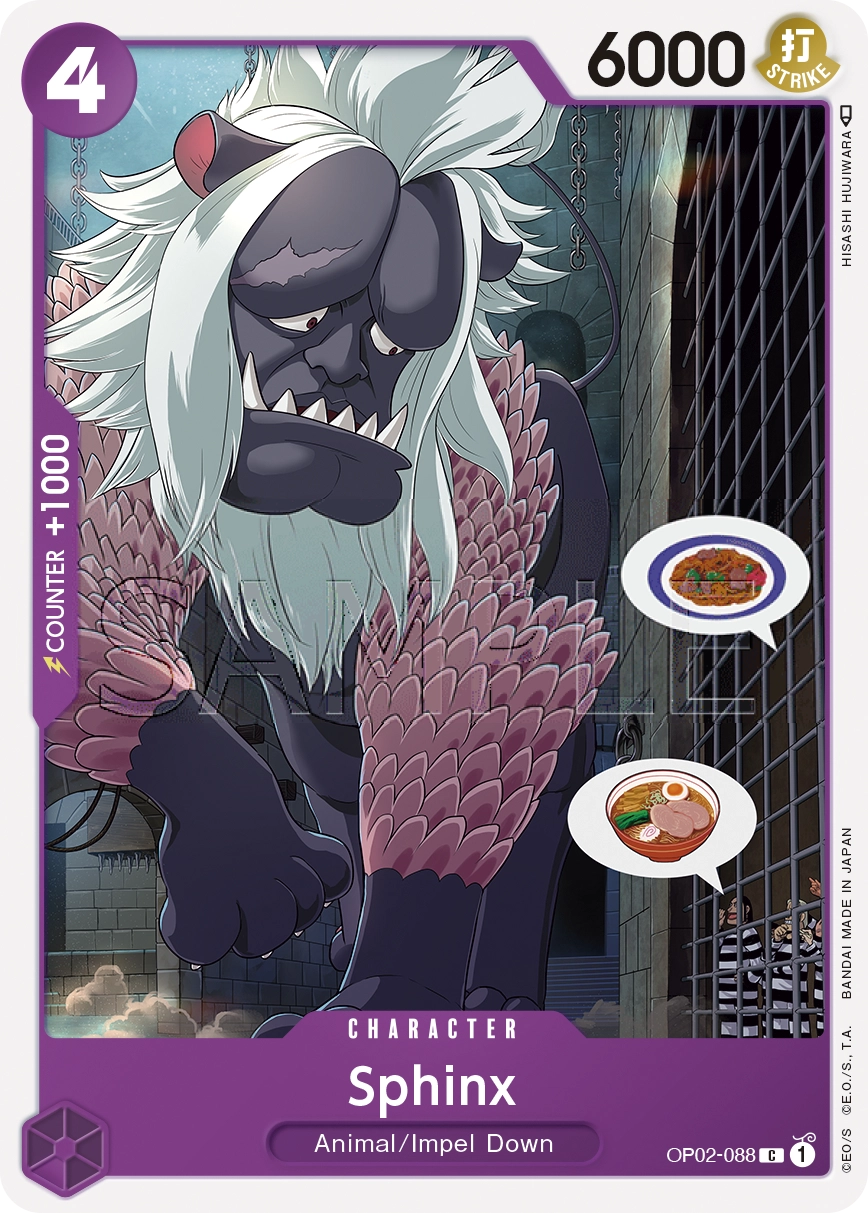 Carta Sphinx (OP02-088)