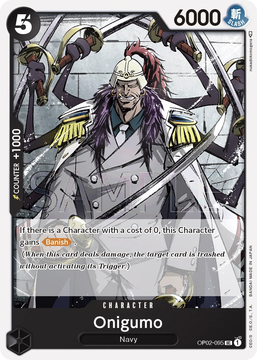 Carta Onigumo (OP02-095)