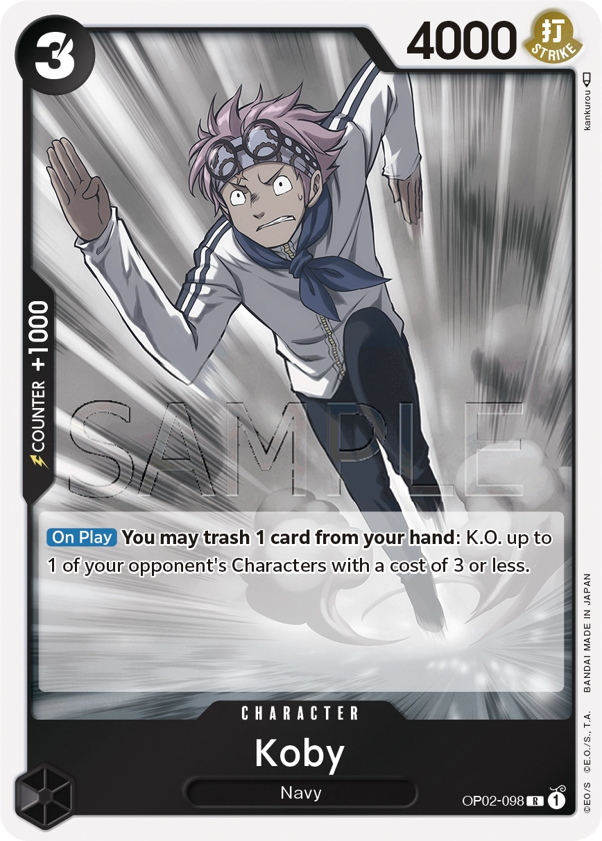 Carta Koby (OP02-098)