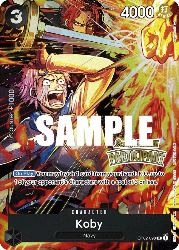 Carta Koby (OP02-098)