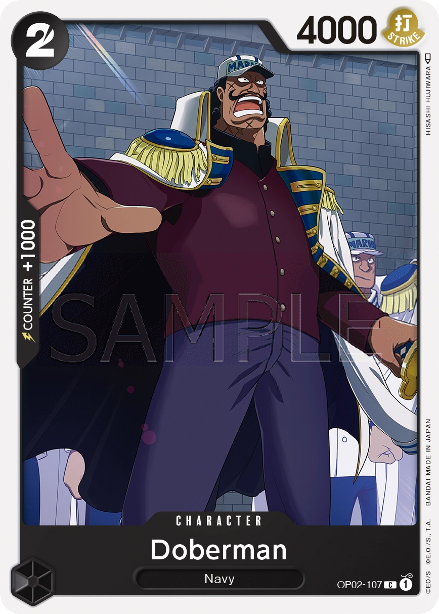Carta Doberman (OP02-107)