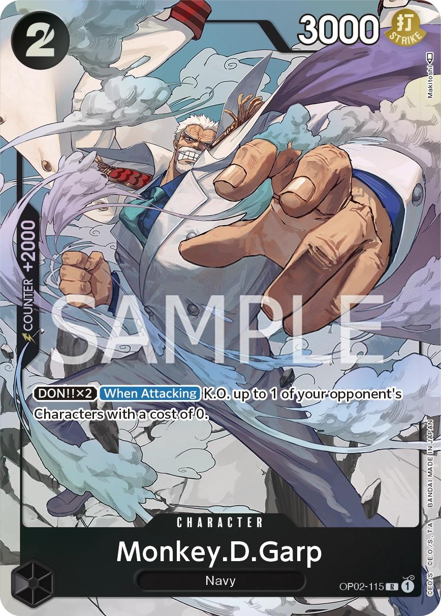 Carta Monkey.D.Garp (OP02-115)