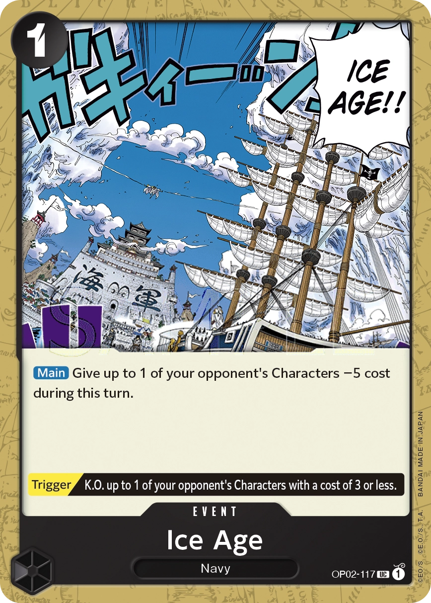 Carta Ice Age (OP02-117)