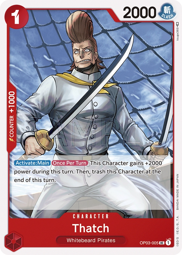 Carta Thatch (OP03-005)