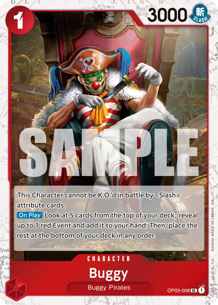 Carta Buggy (OP03-008)