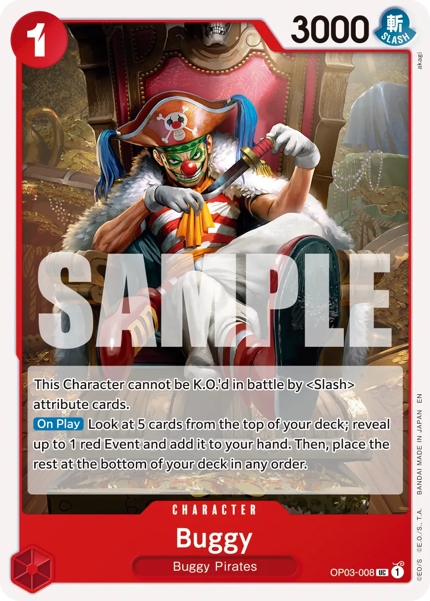 Carta Buggy (OP03-008)