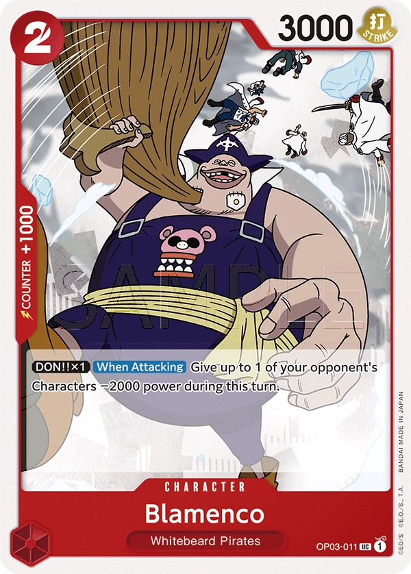 Carta Blamenco (OP03-011)