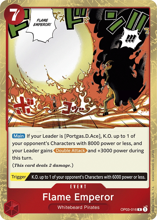 Carta Flame Emperor (OP03-016)