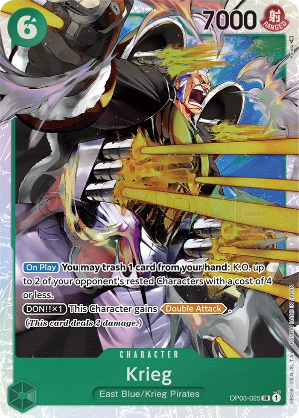 Carta Krieg (OP03-025)