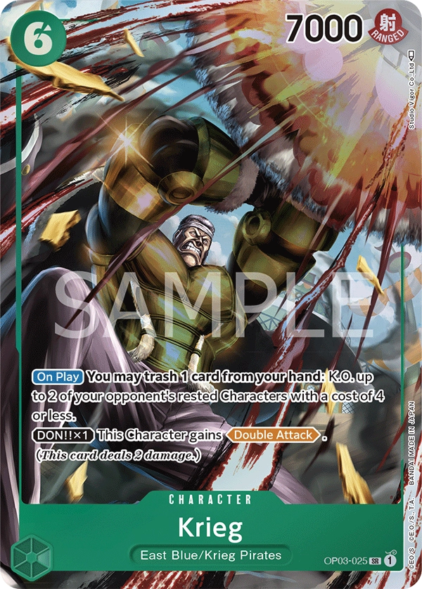 Carta Krieg (OP03-025)