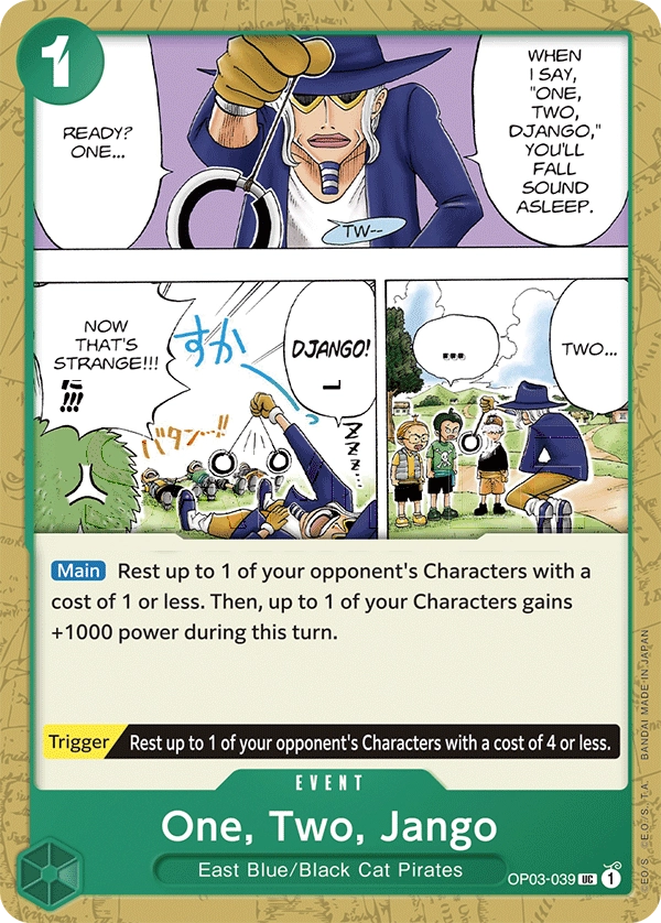 Carta One, Two, Jango (OP03-039)