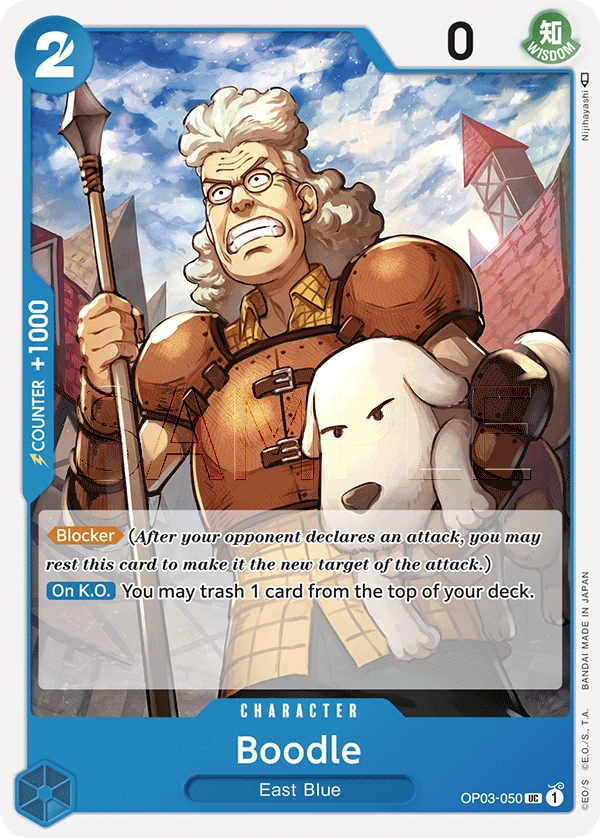 Carta Boodle (OP03-050)