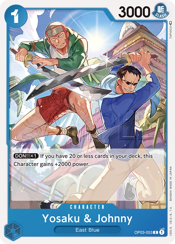 Carta Yosaku & Johnny (OP03-053)