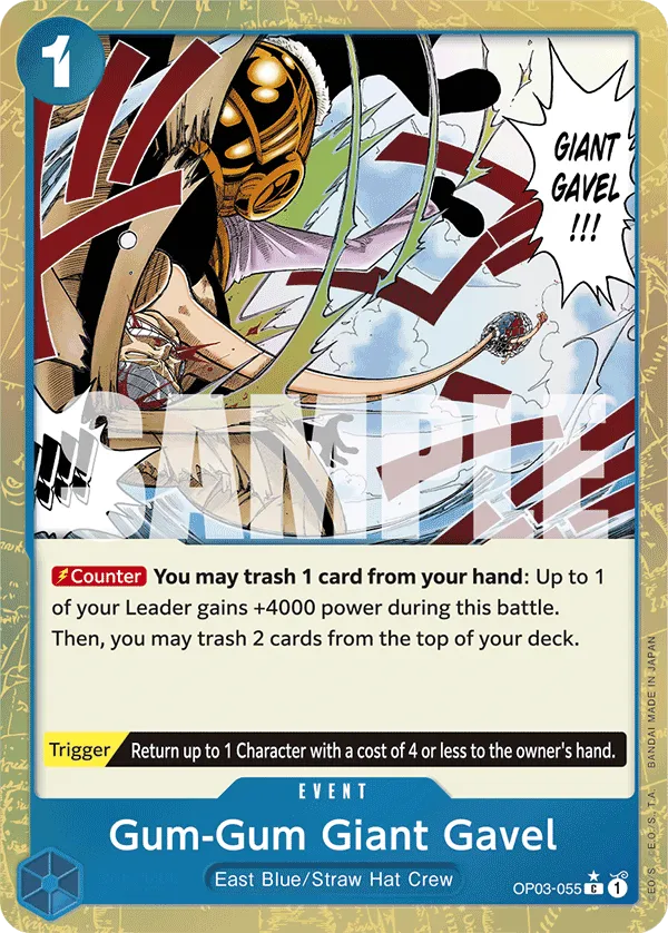 Carta Gum-Gum Giant Gavel (OP03-055)