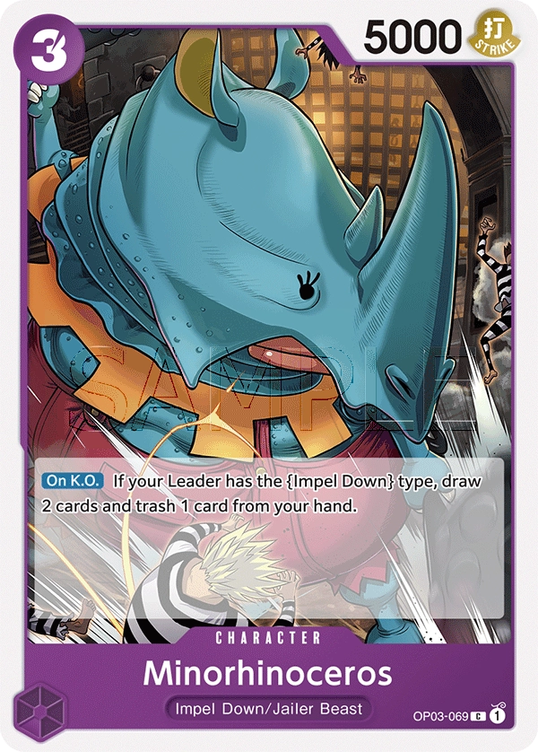 Carta Minorhinoceros (OP03-069)