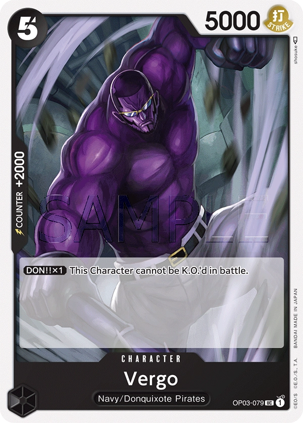 Carta Vergo (OP03-079)