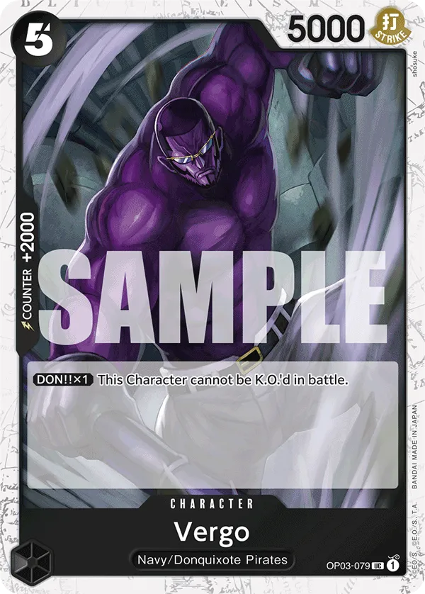 Carta Vergo (OP03-079)