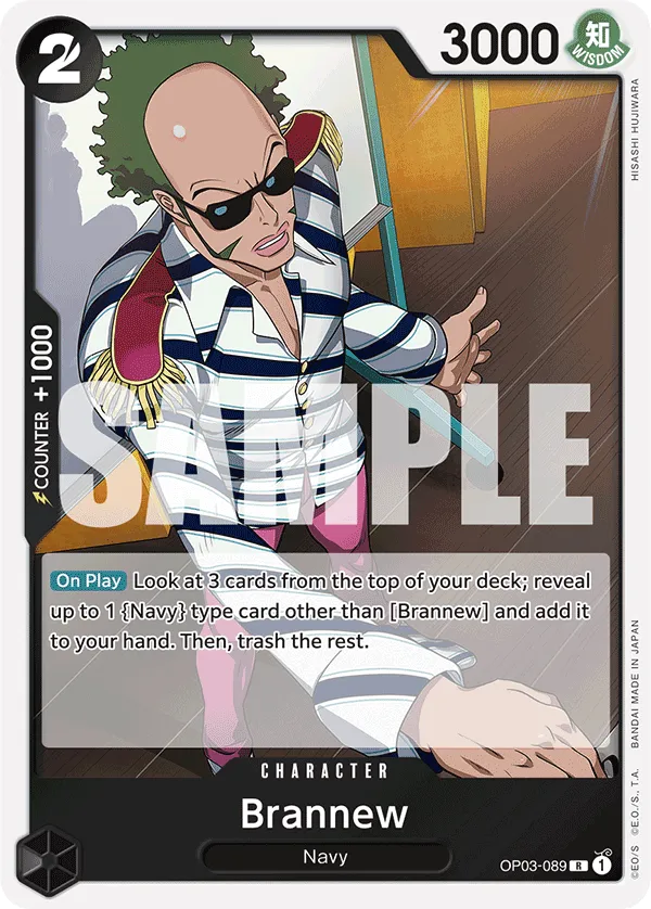Carta Brannew (OP03-089)