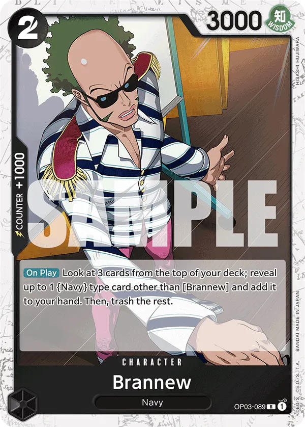 Carta Brannew (OP03-089)