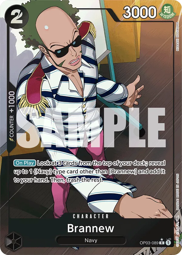 Carta Brannew (OP03-089)