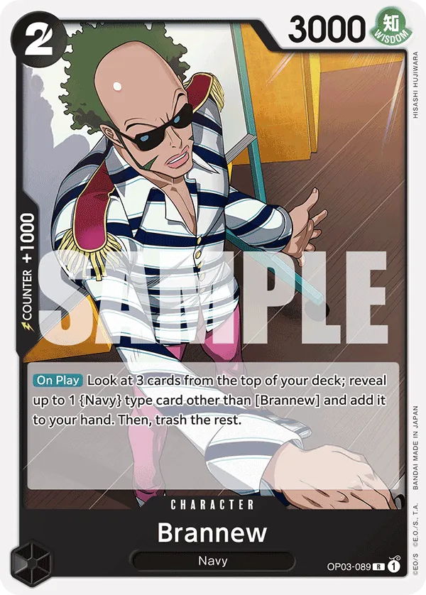 Carta Brannew (OP03-089)