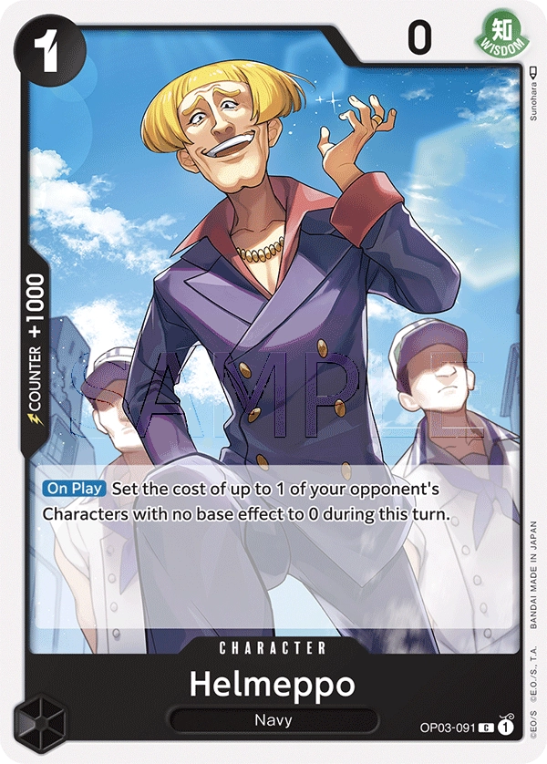 Carta Helmeppo (OP03-091)