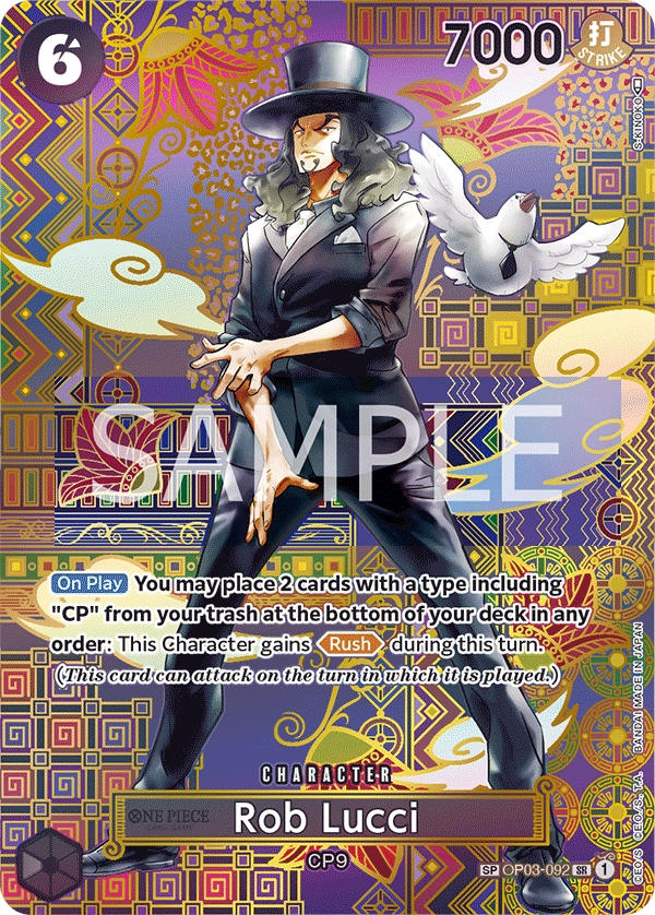 Carta Rob Lucci (OP03-092)