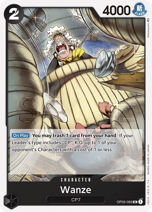 Carta Wanze (OP03-093)