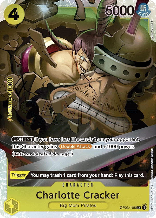 Carta Charlotte Cracker (OP03-108)