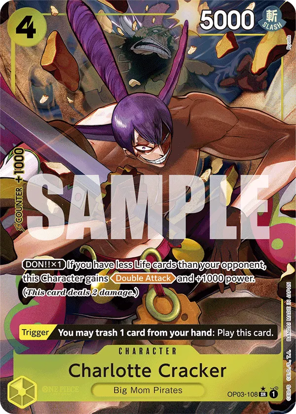 Carta Charlotte Cracker (OP03-108)