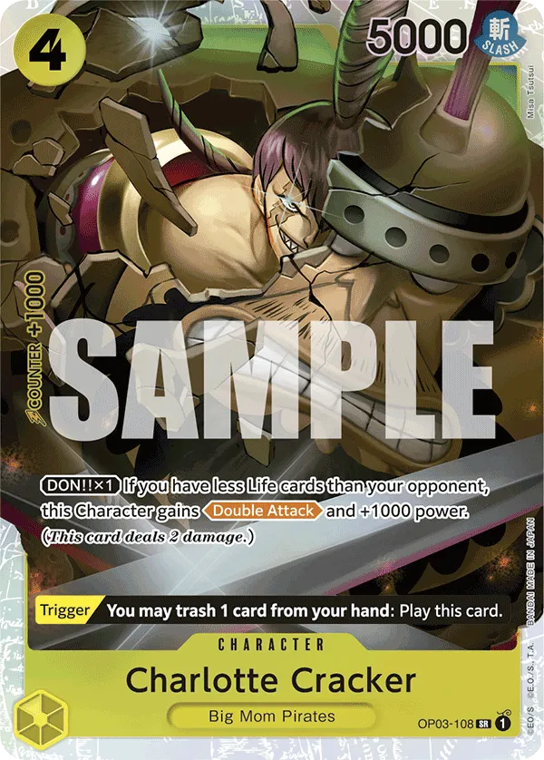 Carta Charlotte Cracker (OP03-108)