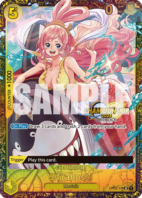 Carta Shirahoshi (OP03-116)