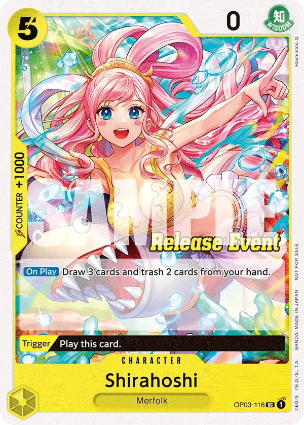 Carta Shirahoshi (OP03-116)