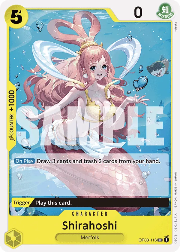 Carta Shirahoshi (OP03-116)