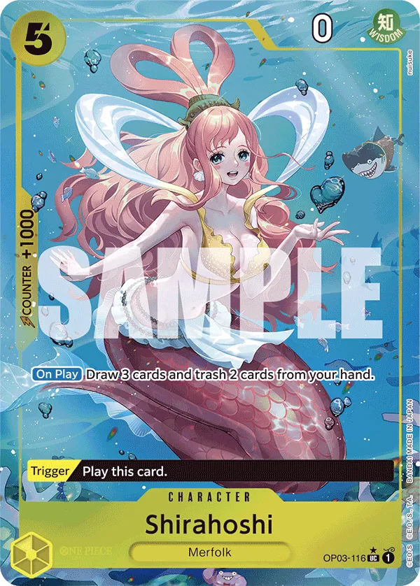 Carta Shirahoshi (OP03-116)