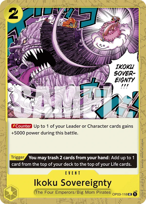 Carta Ikoku Sovereignty (OP03-118)