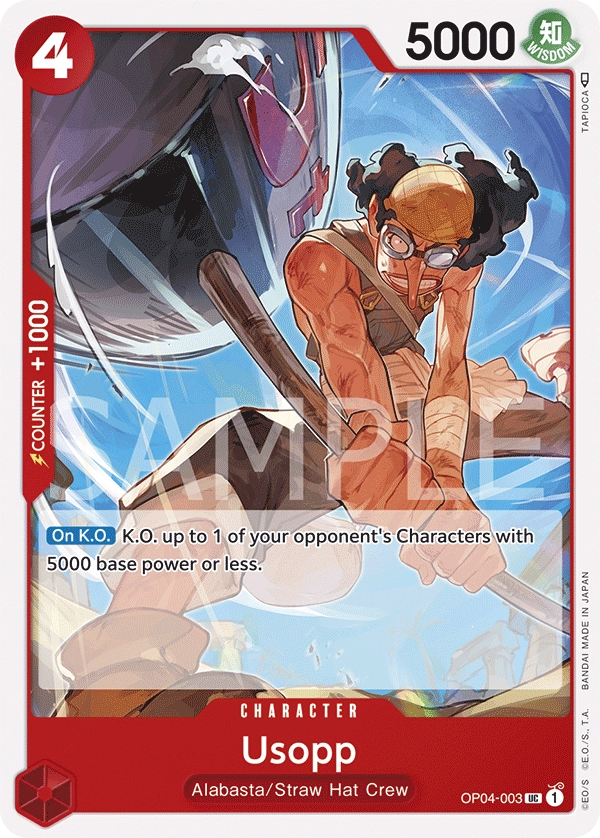 Carta Usopp (OP04-003)